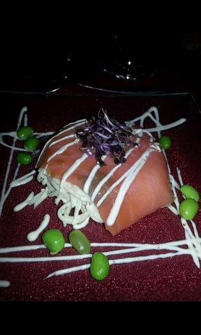 Filet de saumon fumé céleri rémoulade