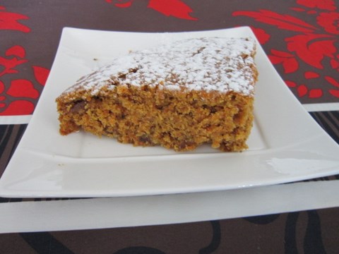 gâteau à la carotte