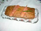 Cake au tarama et saumon fumé